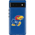 University of Kansas Jayhawks Mascot Outline Pixel Cases
